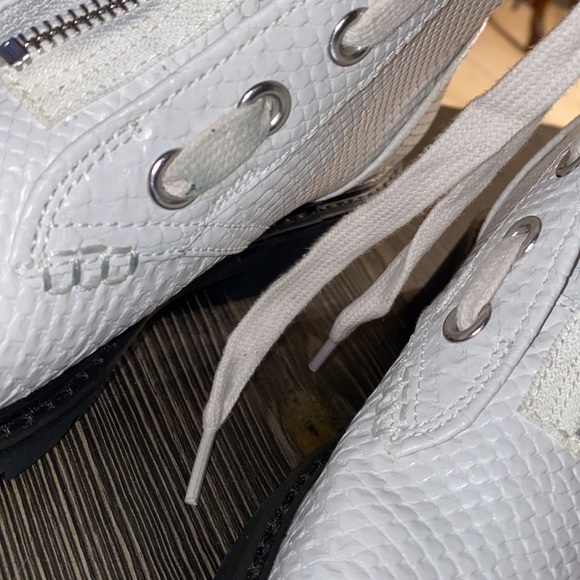 Daren UGG Snakeskin Embossed Lace-Up Boots #7 - Picture 7 of 10